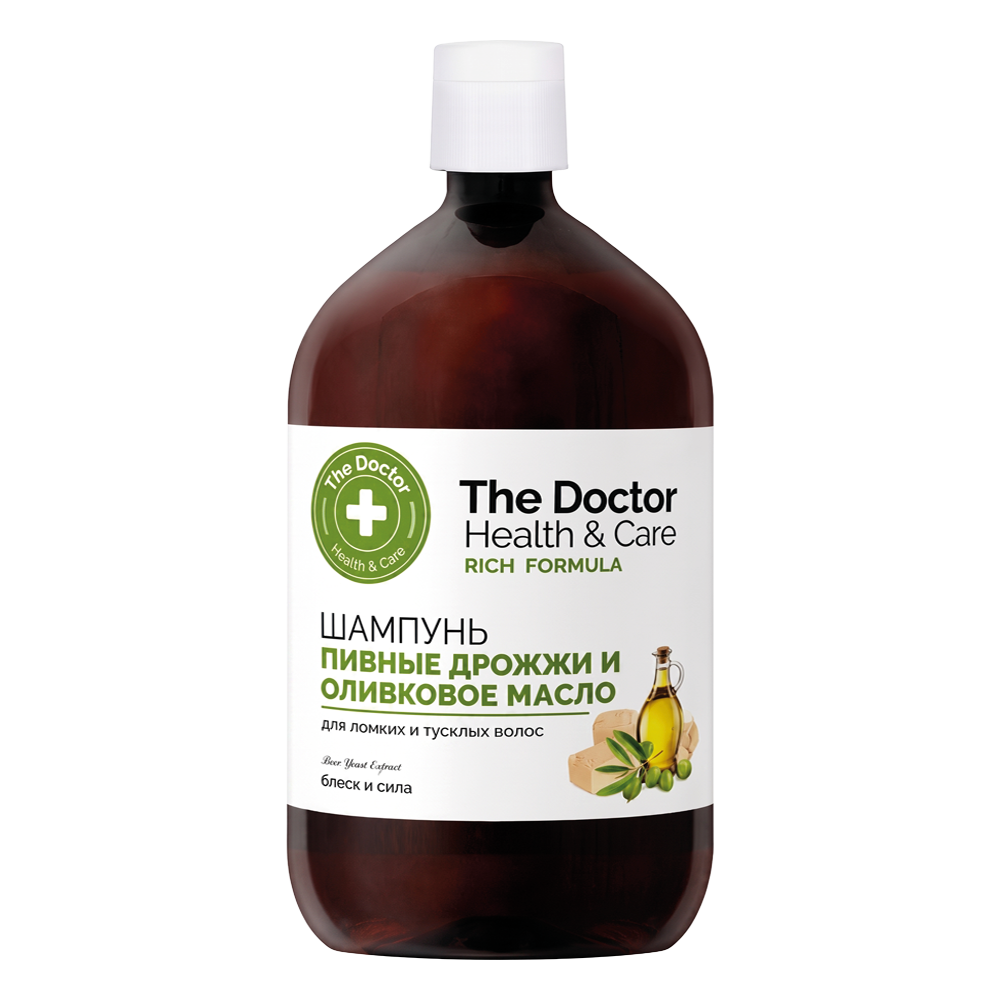 Shampoo - Bierhefe und Olivenöl, Health & Care, The Doctor, 946 ml